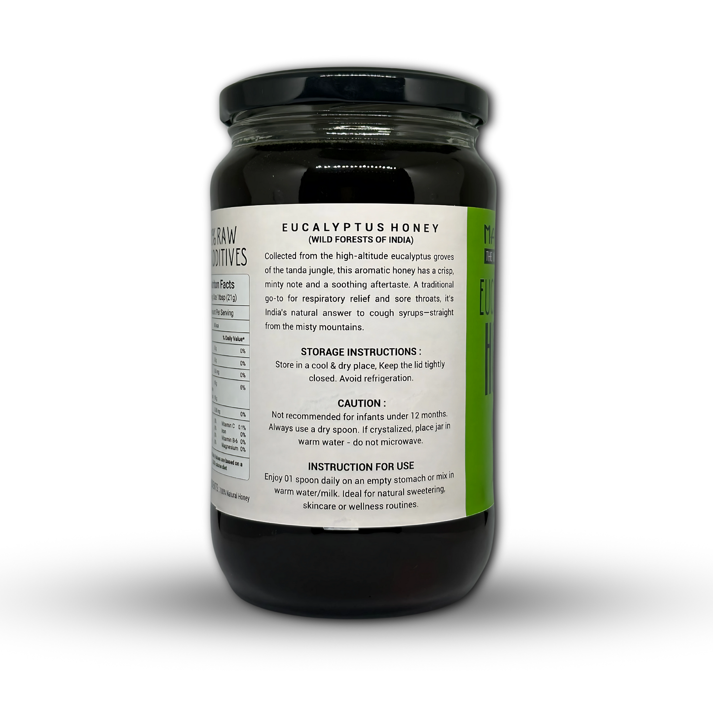 Raw Eucalyptus Honey | Wild Forest Honey | The Untouched Honey