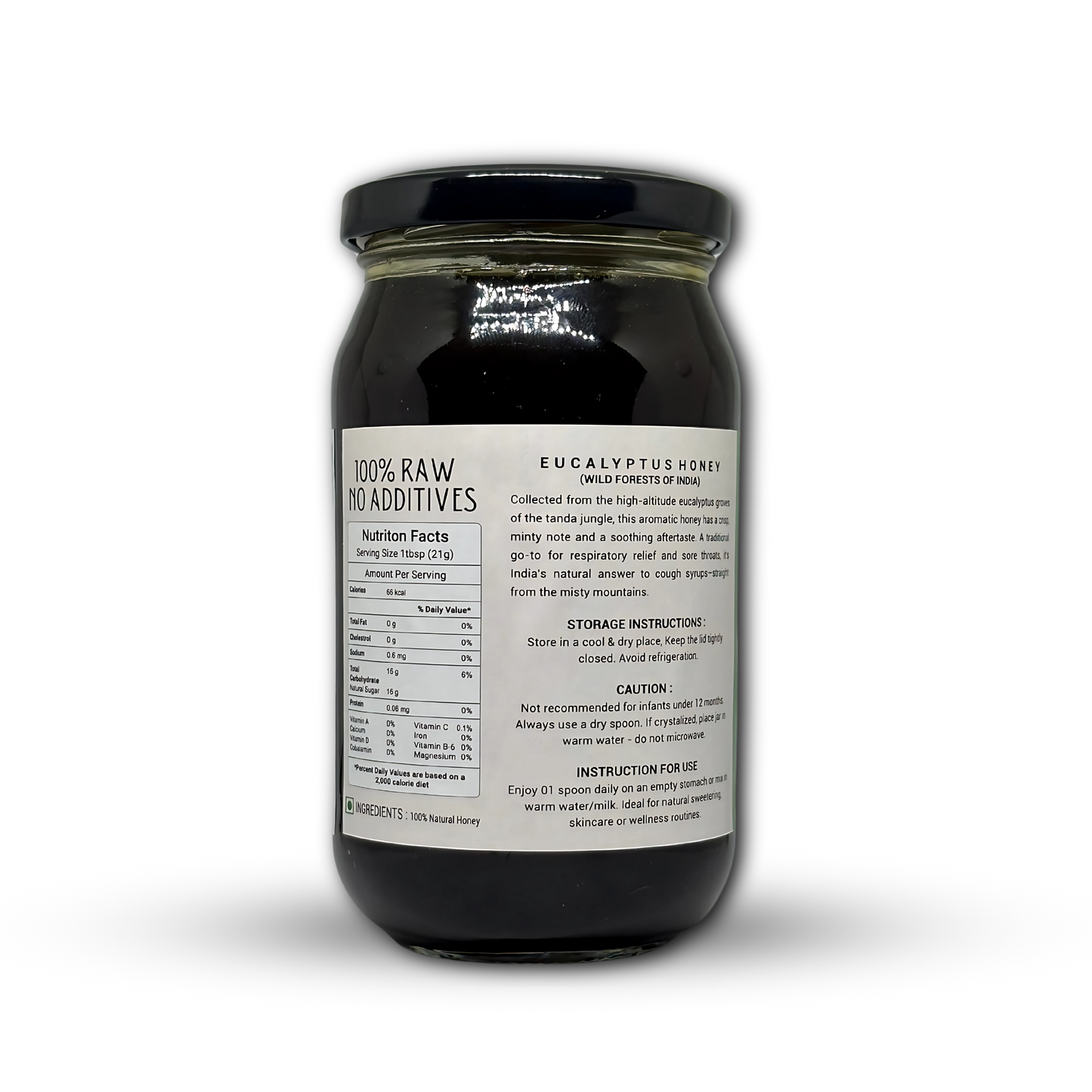Raw Eucalyptus Honey | Wild Forest Honey | The Untouched Honey