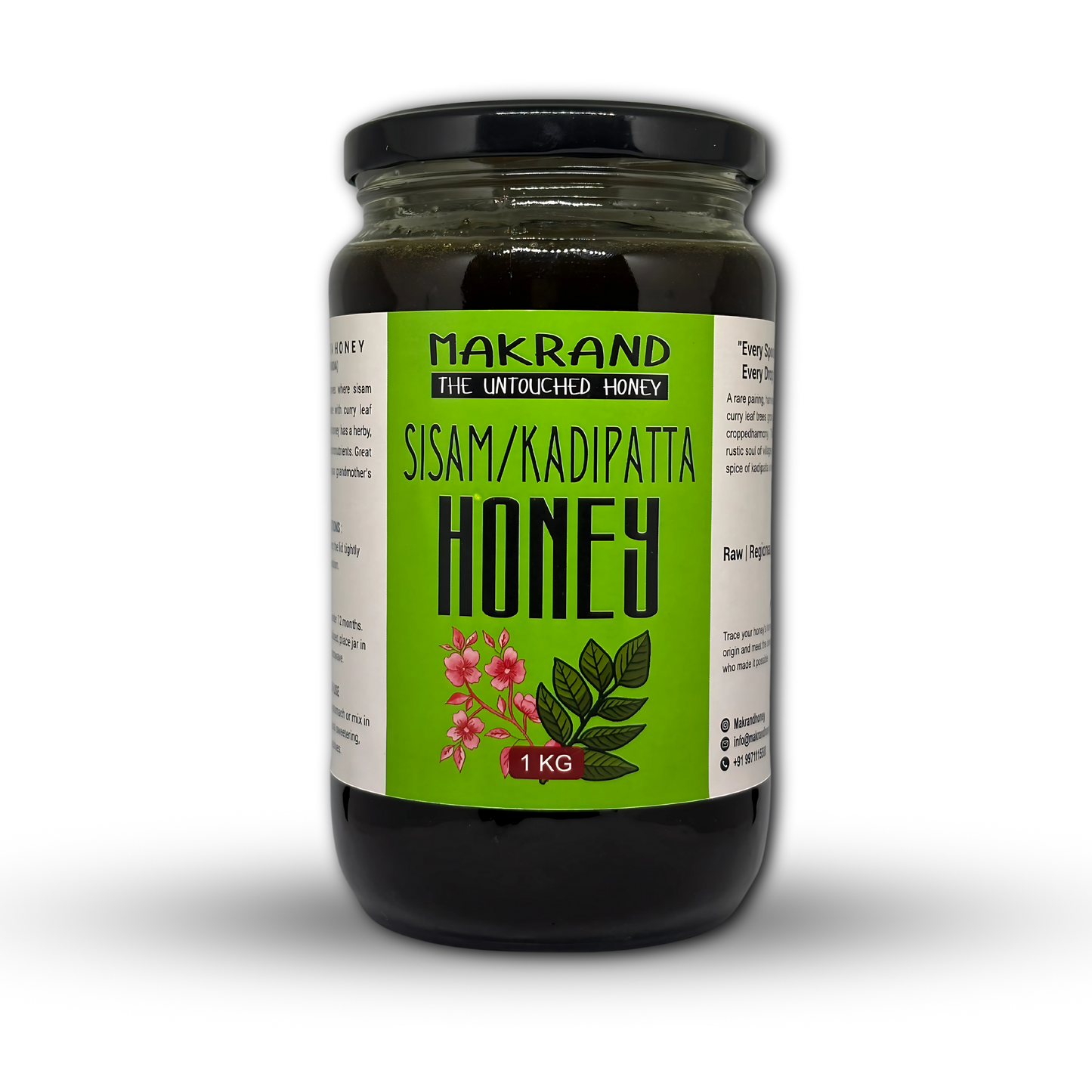 Raw Sisam Kadipatta Honey | South Indian Honey | The Untouched Honey