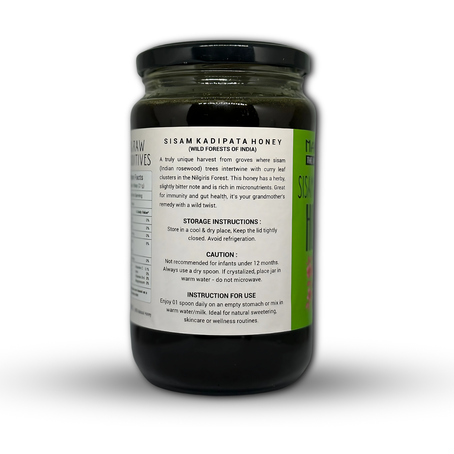 Raw Sisam Kadipatta Honey | South Indian Honey | The Untouched Honey