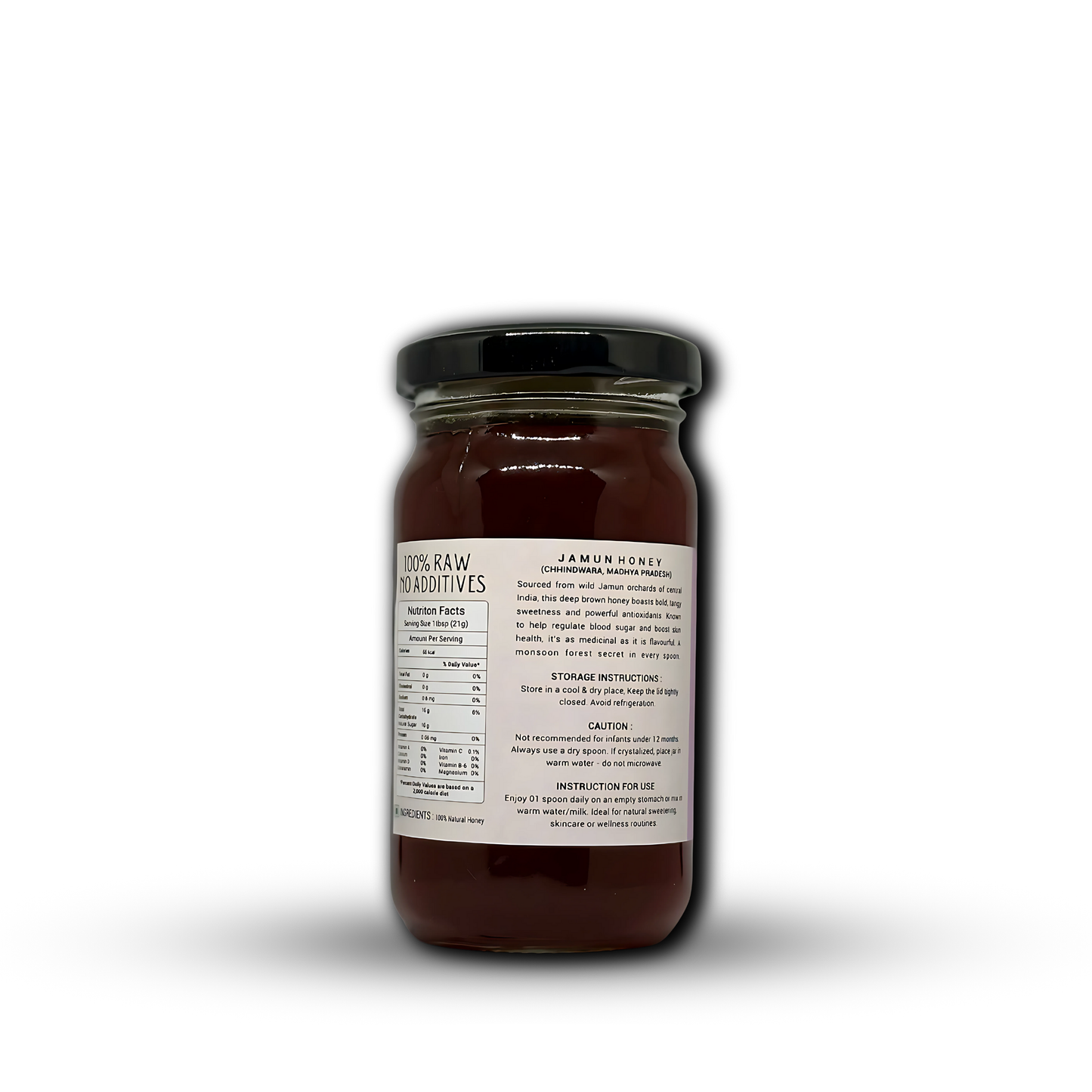 Raw Jamun Honey | Central India Honey | The Untouched Honey
