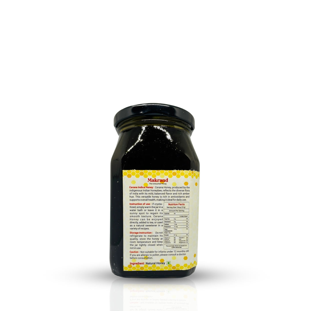 Raw Cerana Indica Honey | Limited Edition Honey | The Untouched Honey - Makrand Honey