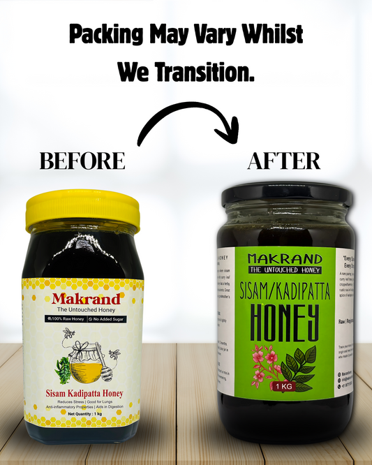 Raw Sisam Kadipatta Honey | South Indian Honey | The Untouched Honey