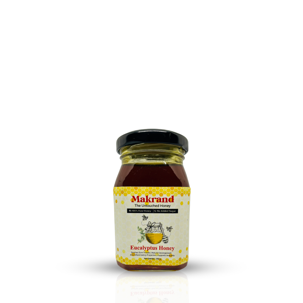 Raw Eucalyptus Honey - 250 gm | Wild Forest Honey | The Untouched Honey