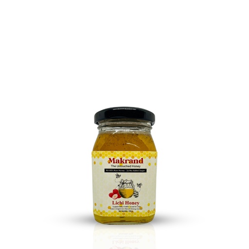 Raw Litchi Honey - 250 gm | North Indian Honey | The Untouched Honey
